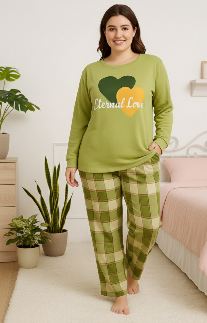 Winter Eternal Love Co-Ord Set Night Suit