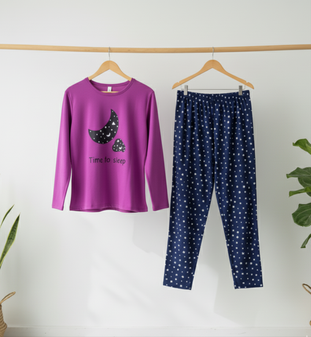 PURPLE TIME TO SLEEP