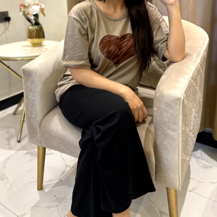 Caramel Heart Nightwear