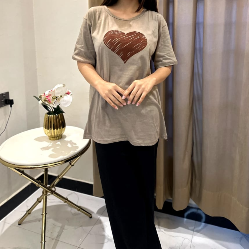 Caramel Heart Nightwear