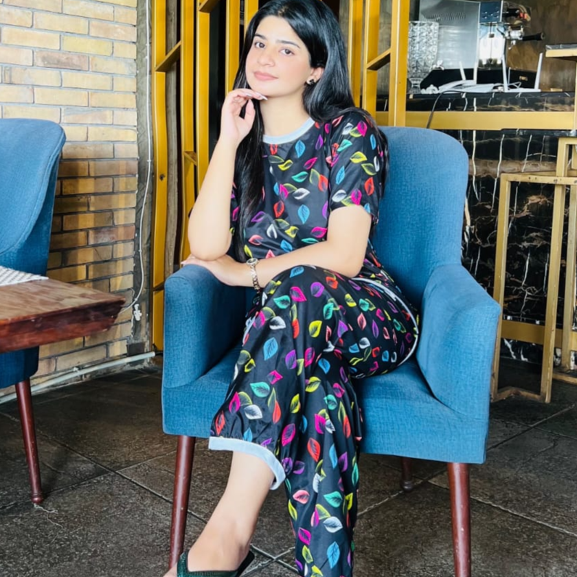 COLORPOP NOIR  PRINTED SHIRT AND TROUSER